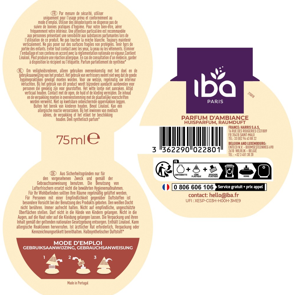 Acheter Pyramide de parfum d'intérieur Escale à Madagascar