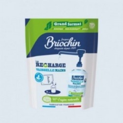 GRAND FORMAT - Recharge Liquide Vaisselle Mains Savon noir &amp; Algues Marines Ecocert