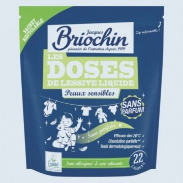 Maison Briochin - 22 doses Lessive Liquide Peaux Sensibles