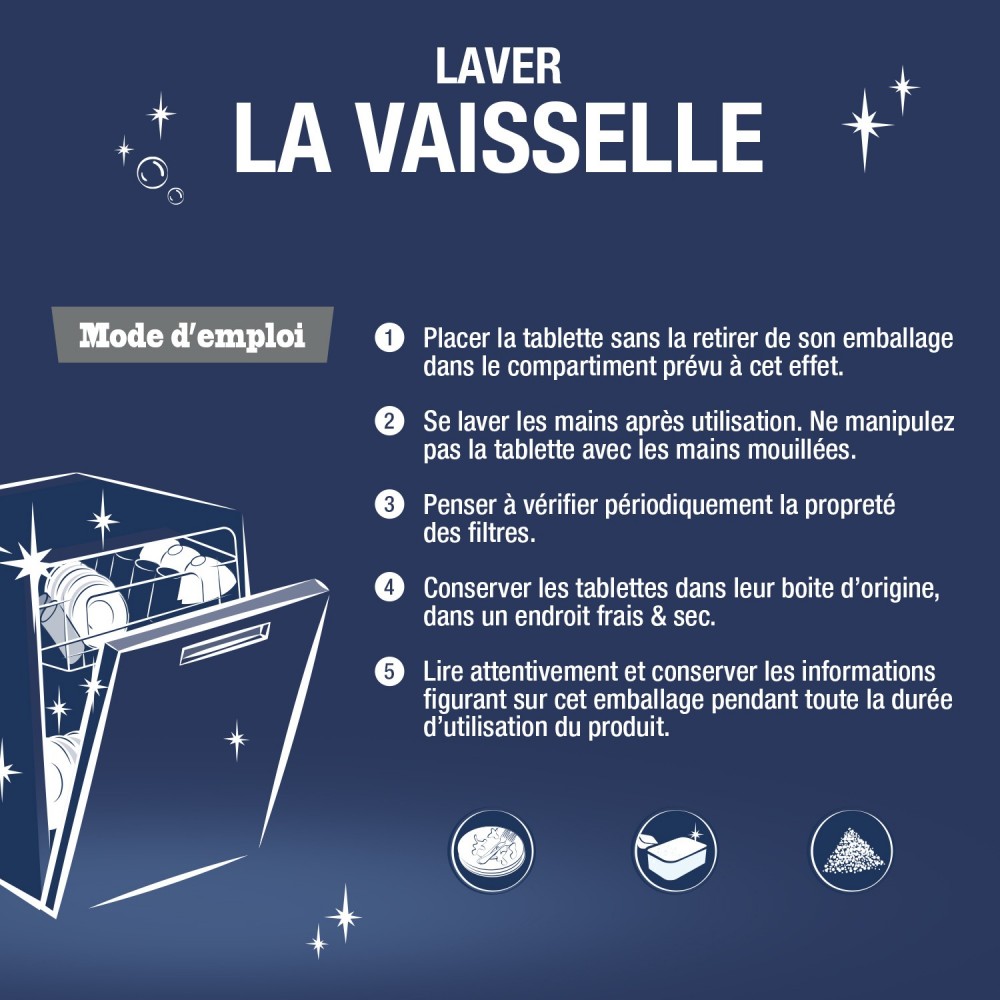 Acheter Les tablettes lave-vaisselle