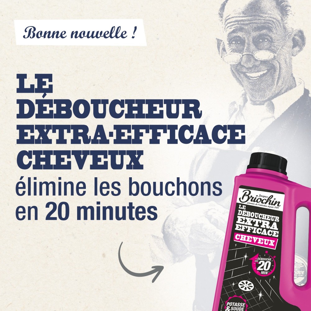 Acheter Le déboucheur extra efficace cheveux