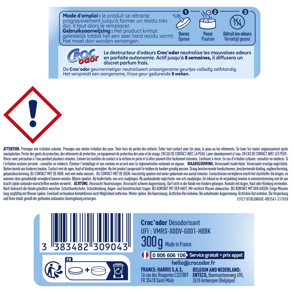 Acheter Destructeur d'odeur vent de fraîcheur