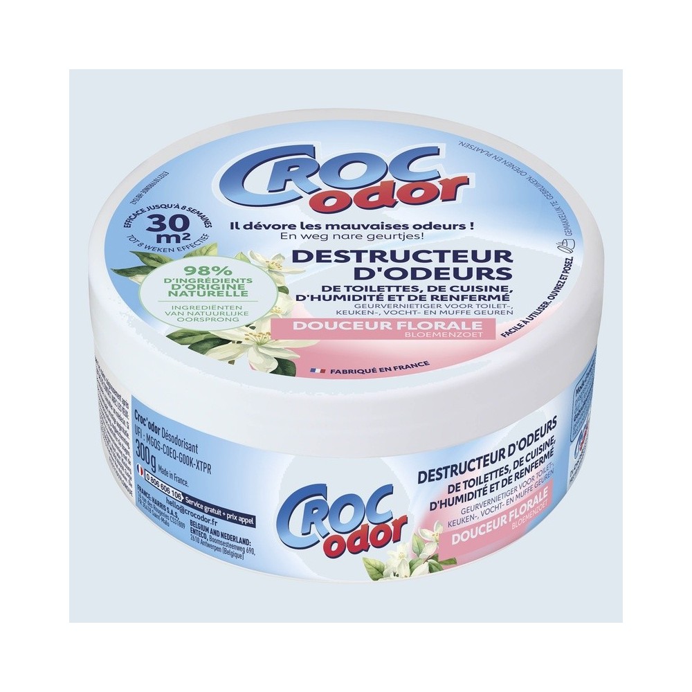 Croc Odor - Destructeur d'odeurs douceur florale