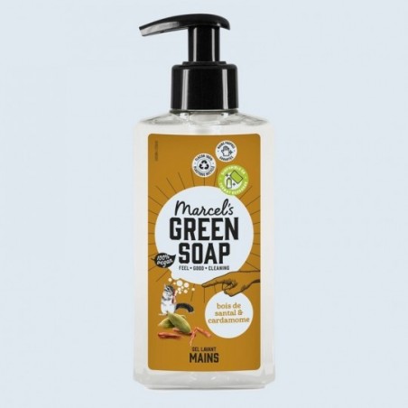Marcel's Green Soap - Le Gel Lavant Mains Santal & Cardamome 250ml