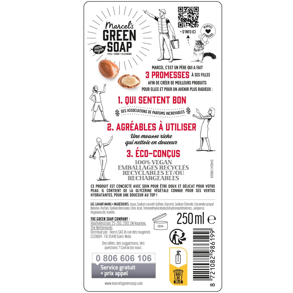 Acheter Le Gel Lavant Mains Argan & Oudh 250ml