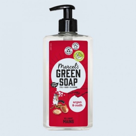 Marcel's Green Soap - Le Gel Lavant Mains Argan & Oudh 500ml