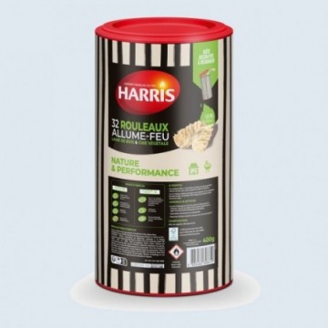 Harris - Cylindre Rouleaux allume feu 100% végétal