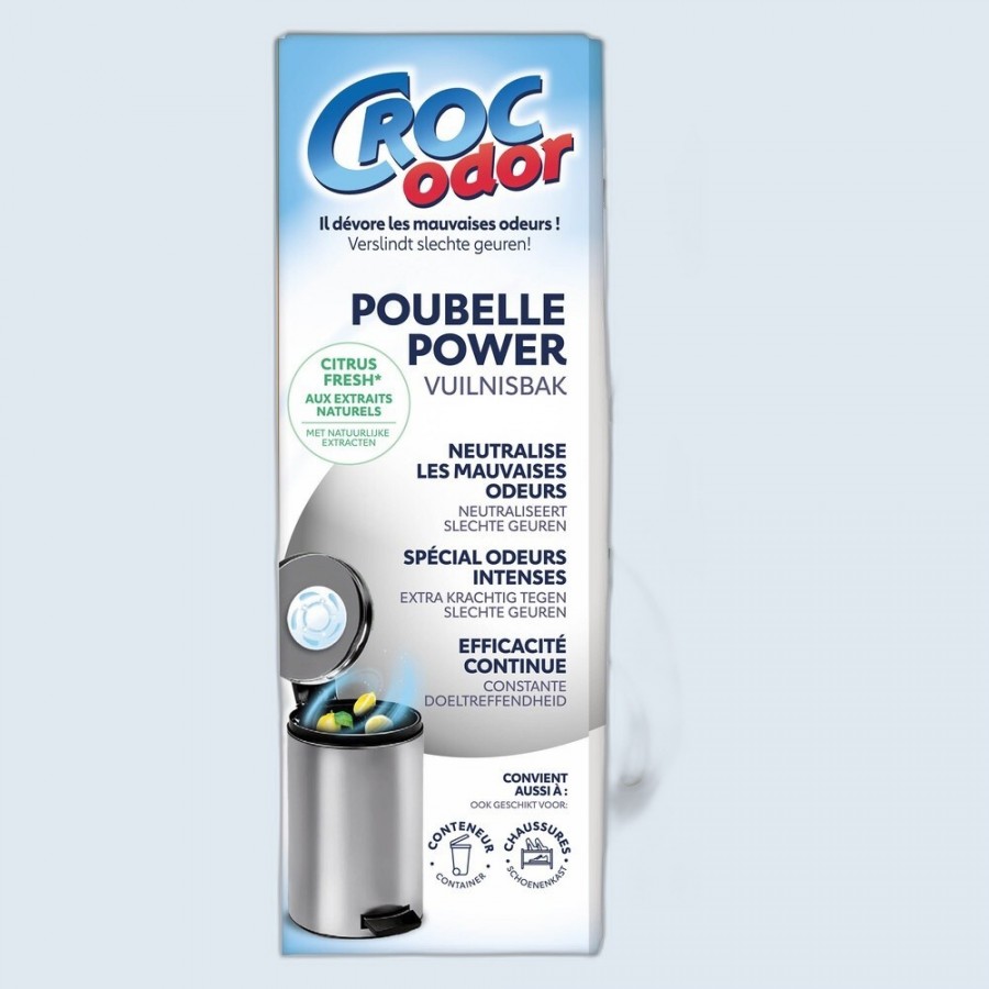 Briochin - Absorbeur d'odeurs Poubelle Power x2
