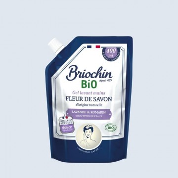 Jacques Briochin Recharge Liquide Vaisselle et Mains au Bicarbonate  Certifié ECOCERT 500 ml Parfum Citron Vert : : Epicerie