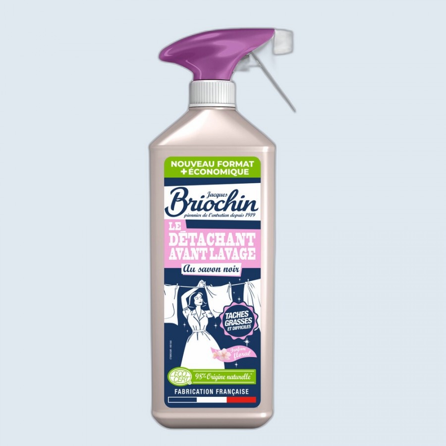 Jacques Briochin - Le détachant avant lavage au Savon Noir