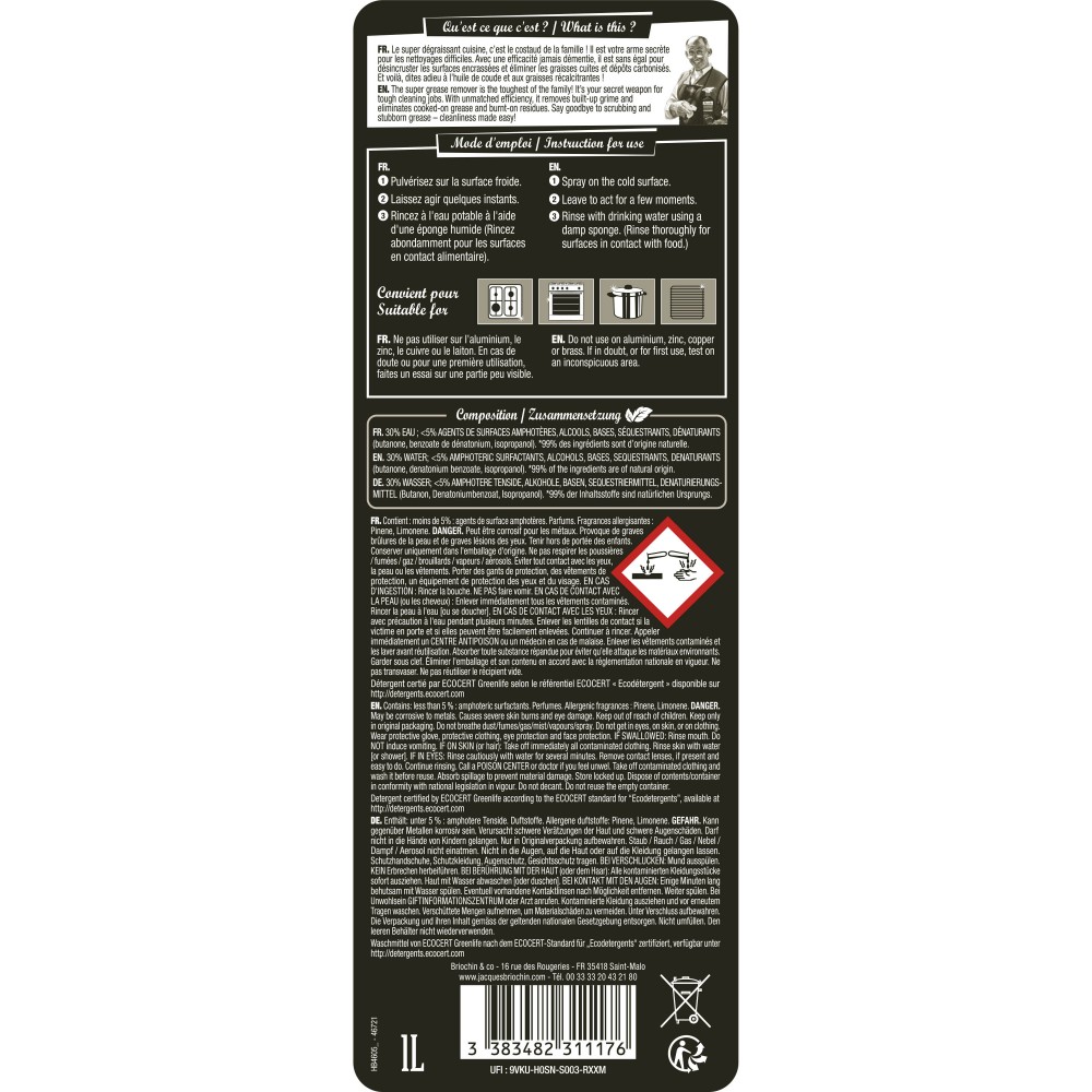 Acheter Super décapant cuisine