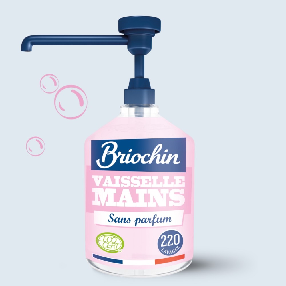 Jacques Briochin - Liquide vaisselle mains peaux sensibles