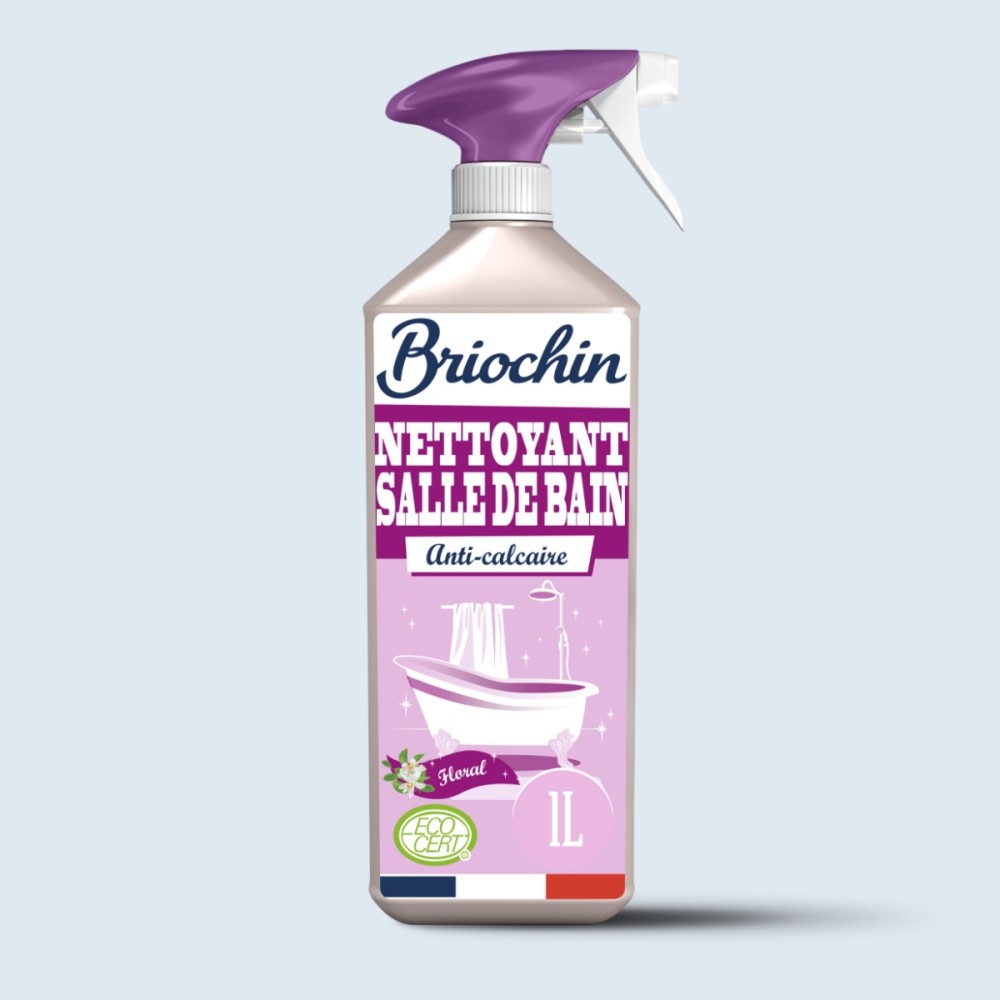 Briochin - Nettoyant salle de bain 3-en-1