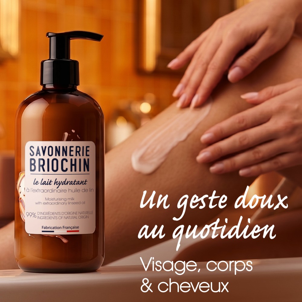 Acheter Le lait hydratant à l'extraordinaire huile de lin