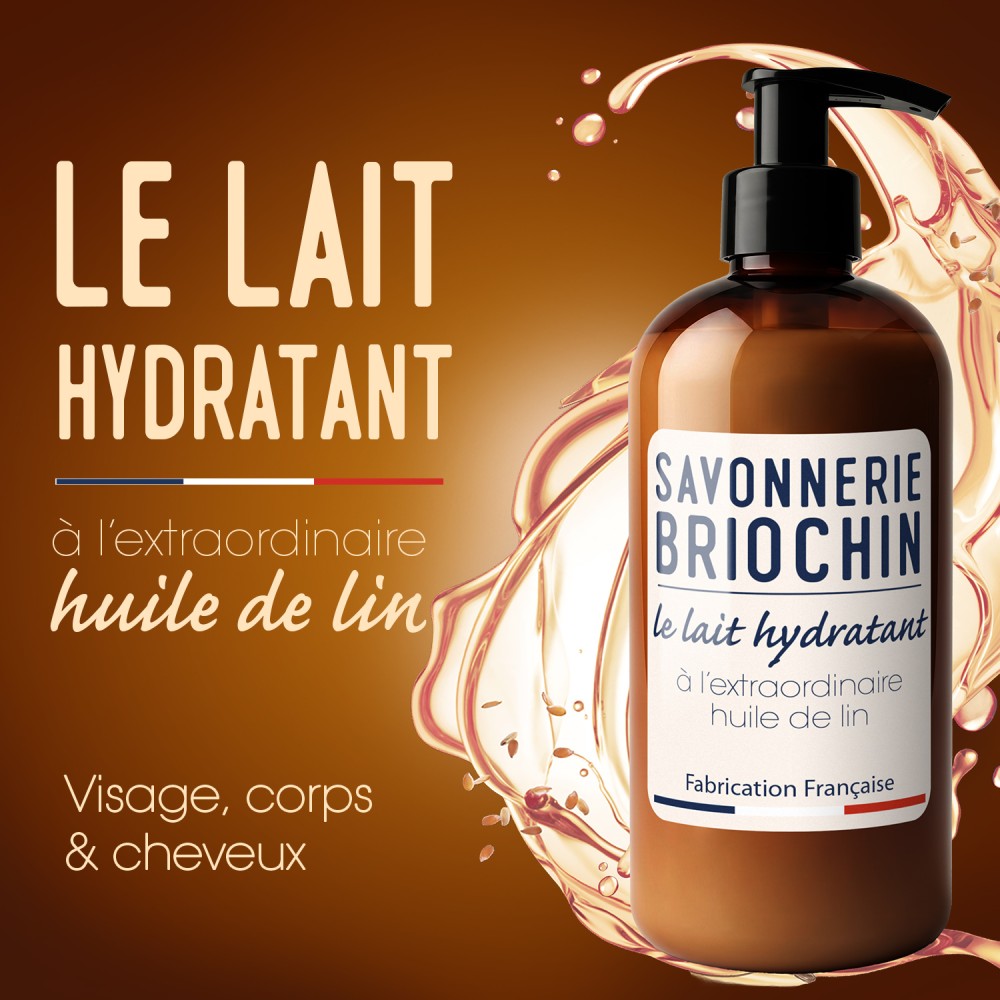 Acheter Le lait hydratant à l'extraordinaire huile de lin