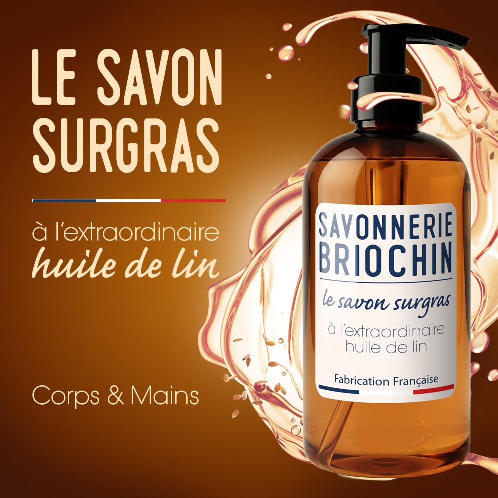 Acheter Le savon surgras à l'extraordinaire huile de lin