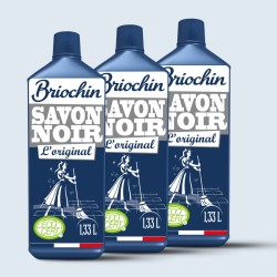 Lot de 3 Savon noir liquide