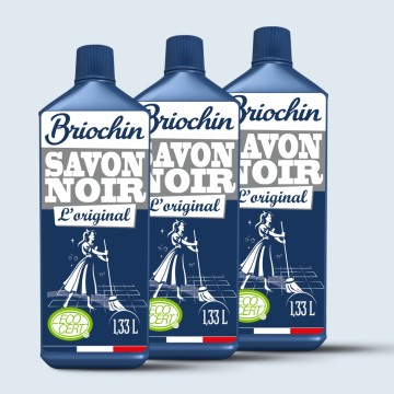 Acheter Lot de 3 Savon noir liquide