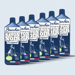 Lot de 6 Savon noir liquide