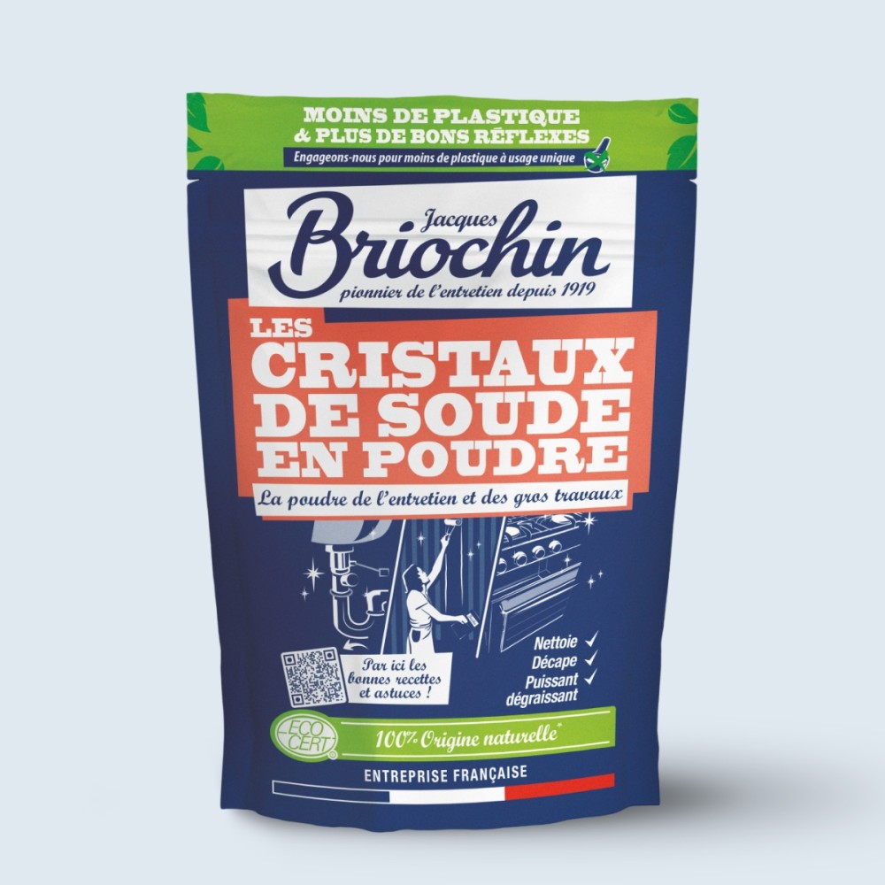 Acheter Cristaux de soude en sachet Doypack