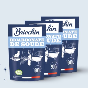 Acheter Lot de 3 bicarbonate de soude 900g