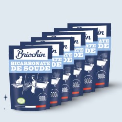 Lot de 6 bicarbonate de soude 900g