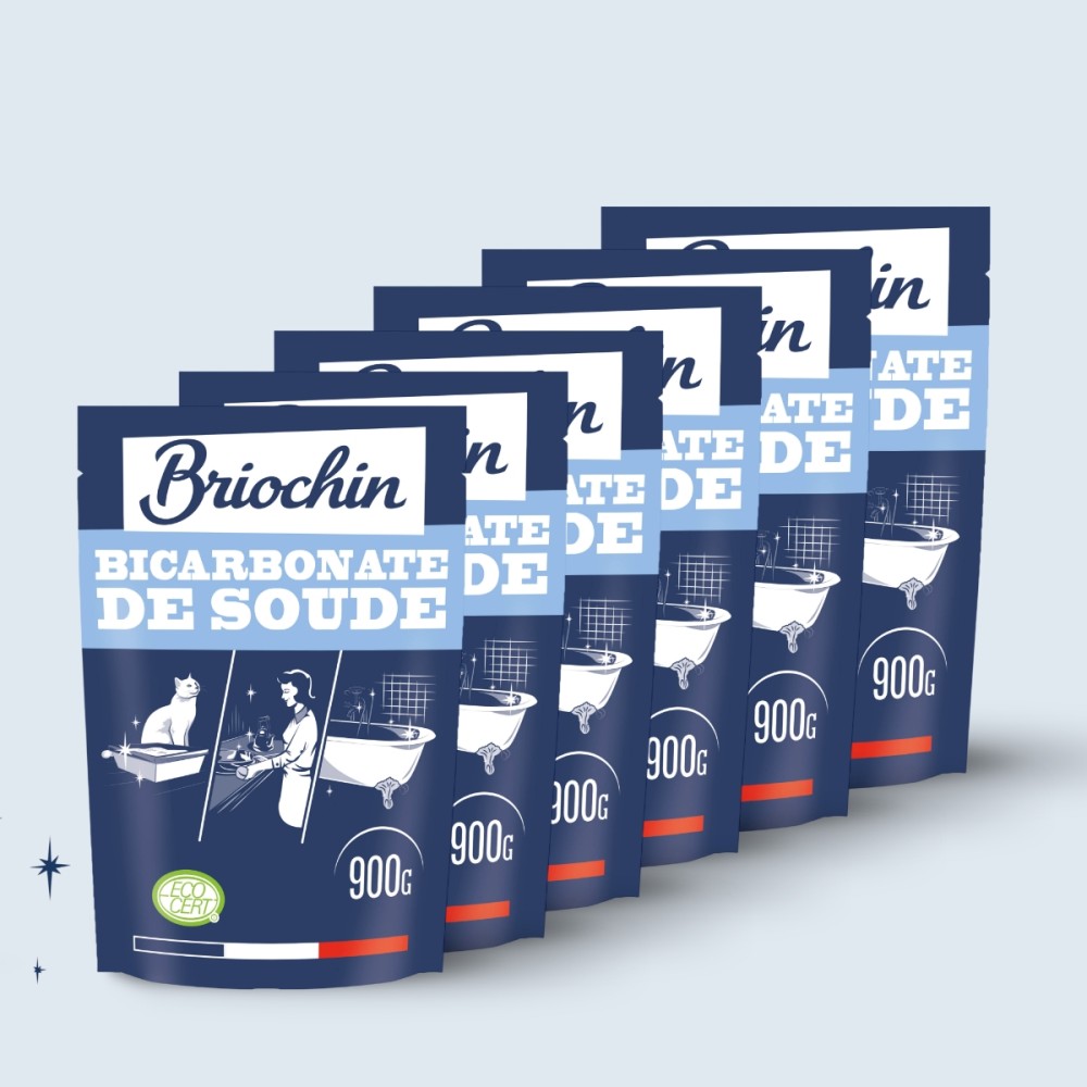 Acheter Lot de 6 bicarbonate de soude 900g