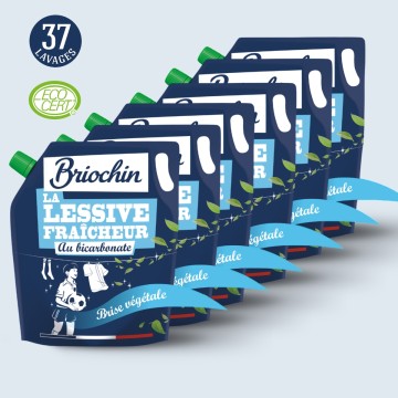 Acheter Lot de 6 recharges de lessives fraicheur au bicarbonate