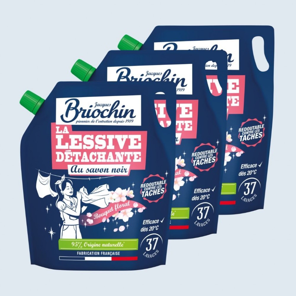 Acheter Lot de 6 recharges de lessives détachantes au savon noir