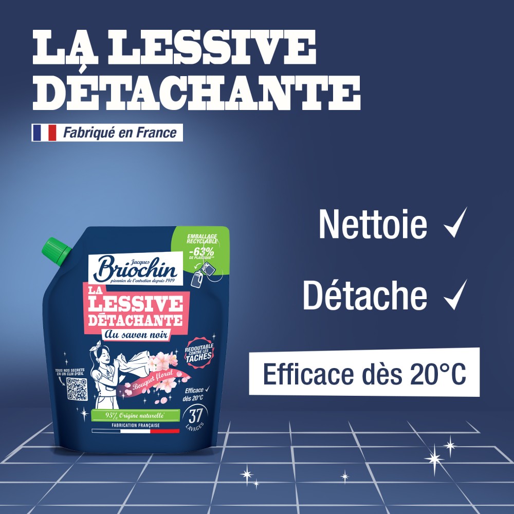 Acheter Lot de 6 recharges de lessives détachantes au savon noir
