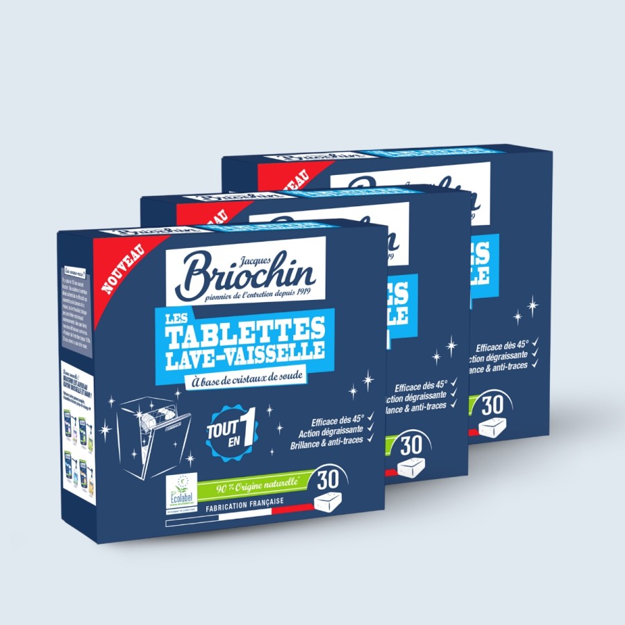 Acheter Lot de 3 tablettes lave-vaisselle