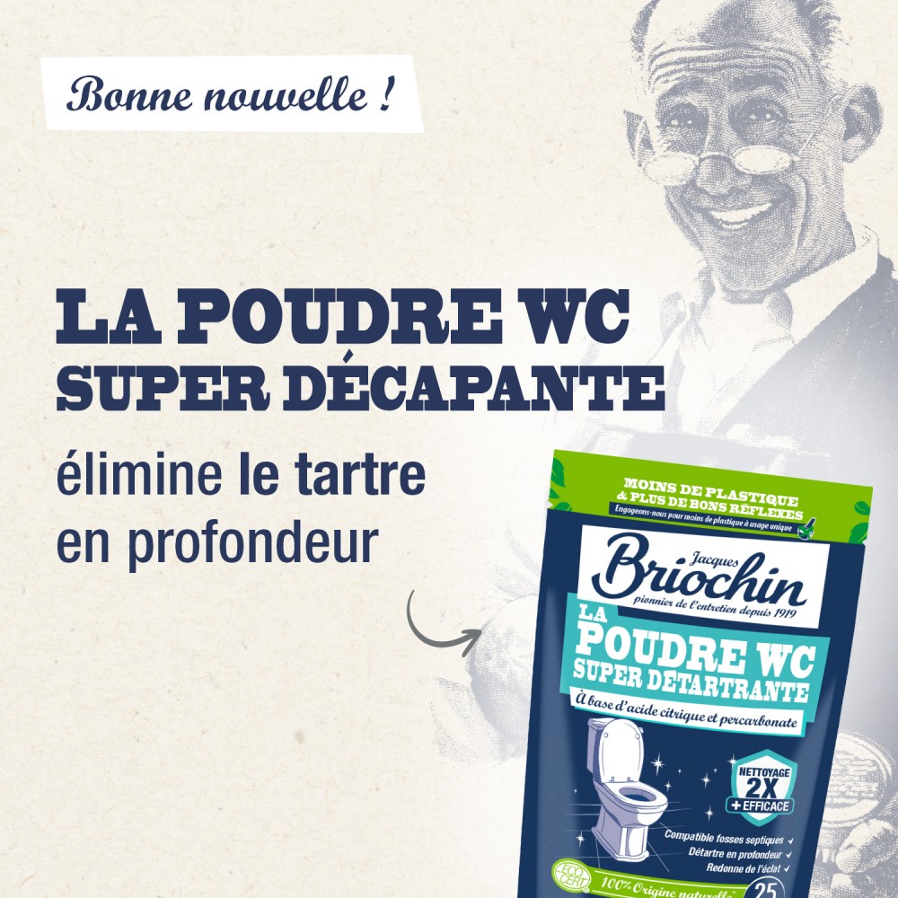 Acheter Lot de 6 Poudre WC super détartrante