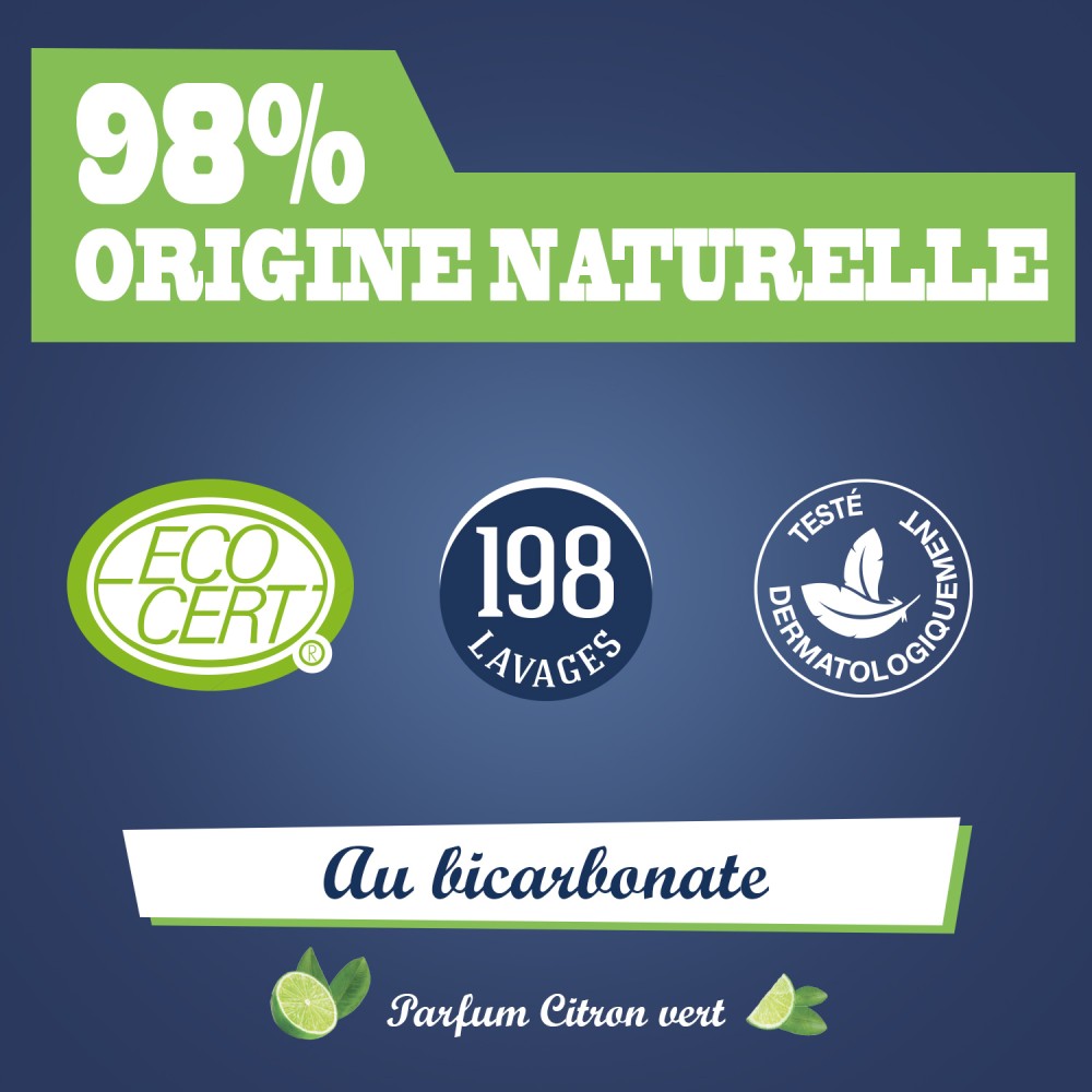 Acheter Lot de 4 recharges liquide vaisselle au bicarbonate