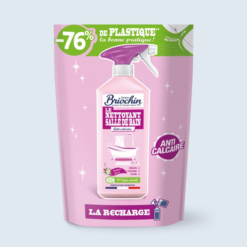 Acheter Lot de 4 Recharges Nettoyant Salle de bain