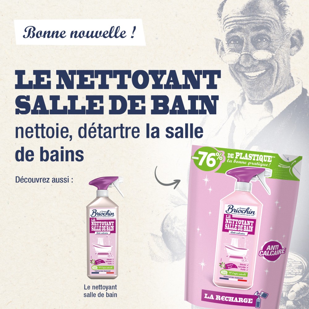 Acheter Lot de 4 Recharges Nettoyant Salle de bain