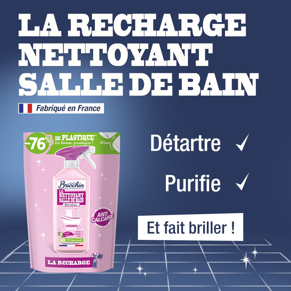 Acheter Lot de 4 Recharges Nettoyant Salle de bain