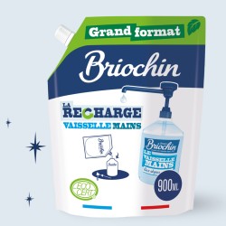 GRAND FORMAT - Recharge Liquide Vaisselle Mains Savon noir & Algues Marines Ecocert