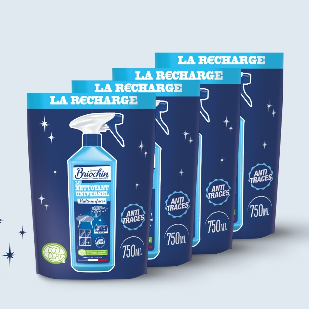 Acheter Lot de 4 recharges nettoyant universel