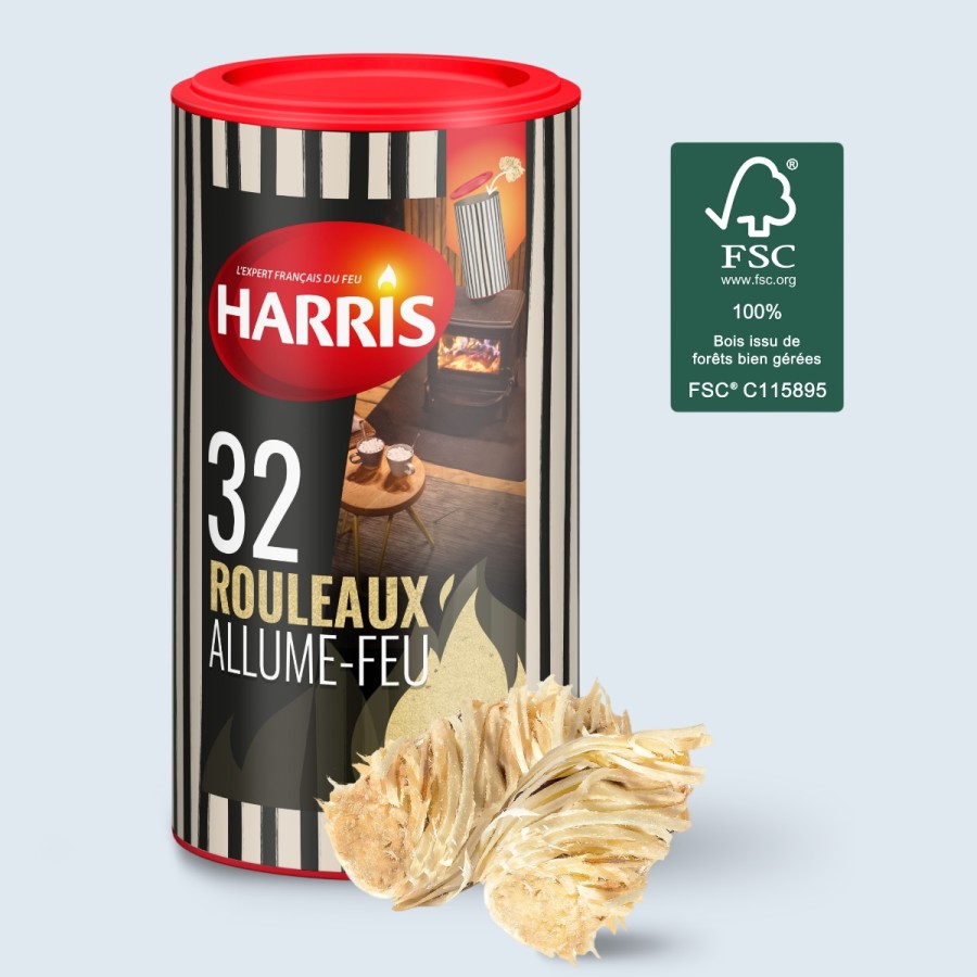 Acheter Cylindre Rouleaux allume feu 100% végétal
