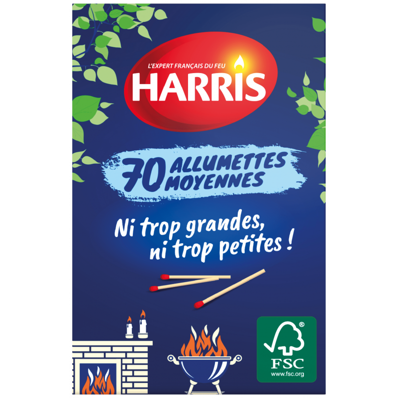 Harris - 45 grandes allumettes