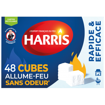 Acheter 48 cubes allume-feu sans odeur