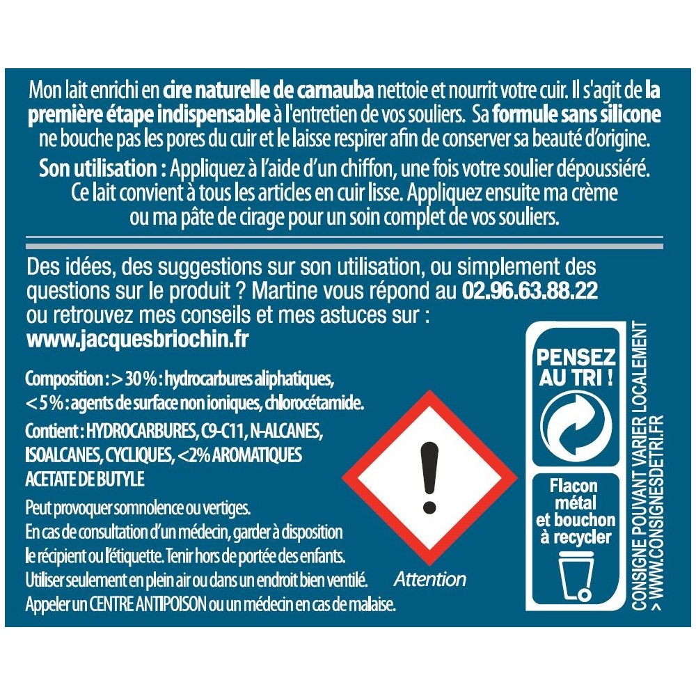 Acheter Lait nettoyant cuir