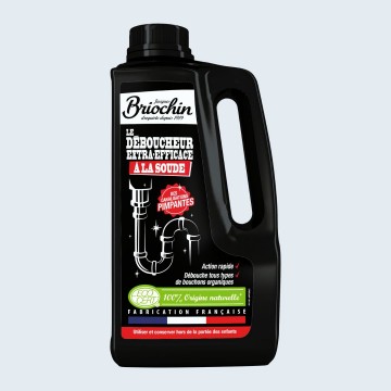 BRIOCHIN Recharge lessive écologique au savon noir 40 lavages 2l pas cher 