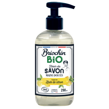 Jacques Briochin Recharge Liquide Vaisselle et Mains Spécial Peaux  Sensibles ECOCERT 500 ml Hypoallergénique Sans colorant Sans parfum et Sans  MIT/CMIT : : Epicerie