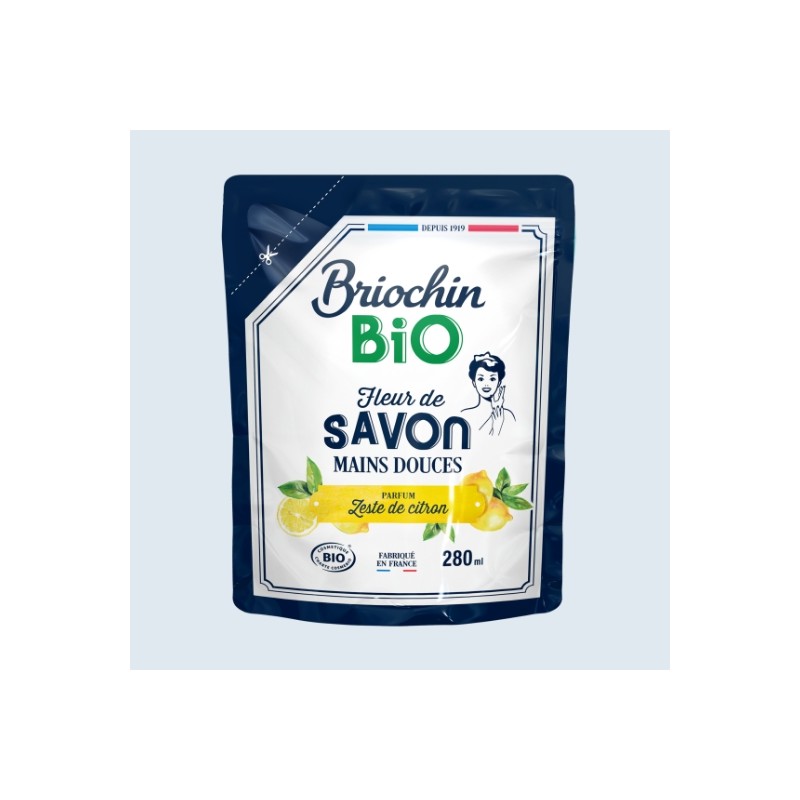 Acheter Recharge savon mains zeste de citron 280ml