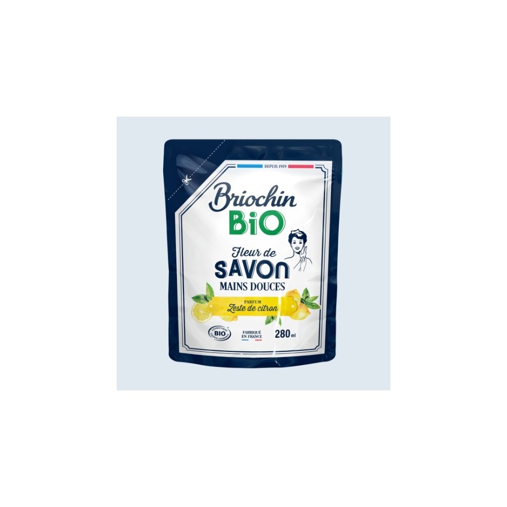Acheter Recharge savon mains zeste de citron 280ml