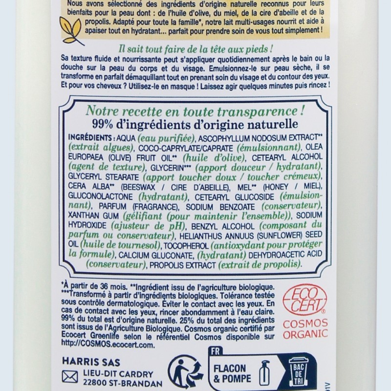 Acheter Lait naturel 250ml