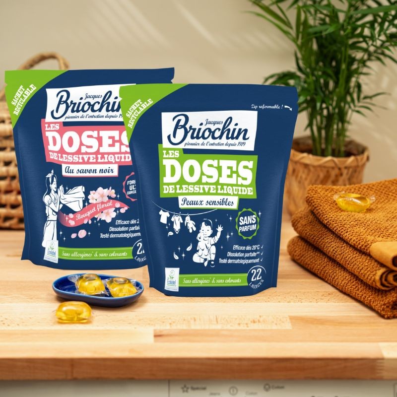 Acheter 22 Doses de Lessive liquide au Savon noir