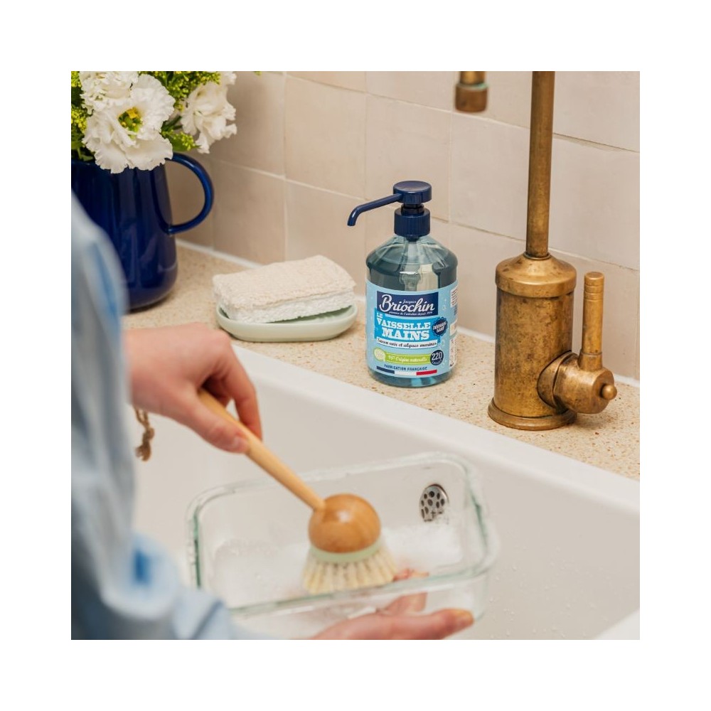 Acheter Liquide vaisselle et main savon noir et algues marines