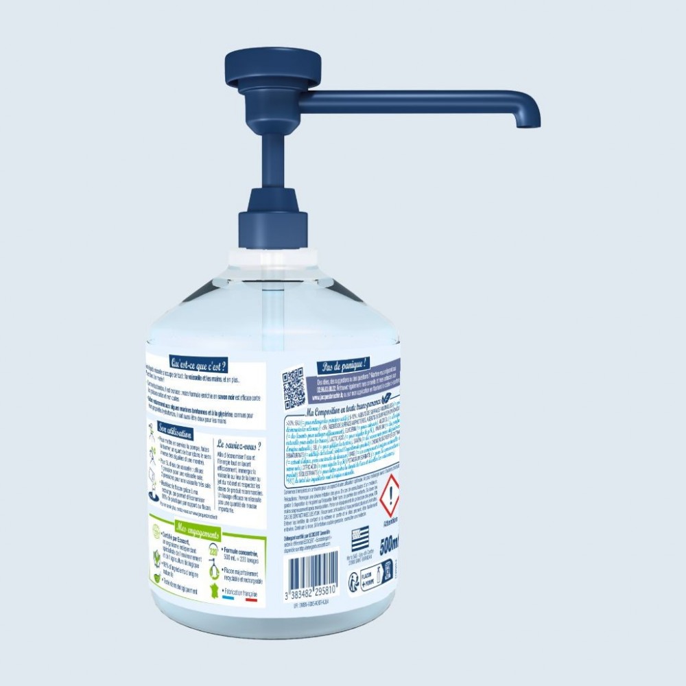 Acheter Liquide vaisselle et main savon noir et algues marines